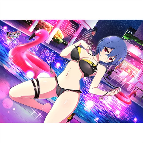 シノビマスター 閃乱カグラ NEW LINK B2タペストリー（雨音／爆乳祭） （雨音／爆乳祭）