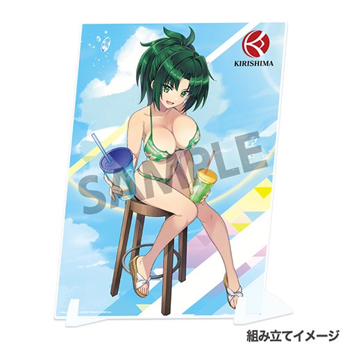 ドルフィンウェーブ ビジュアルアクリルプレート 陽南 杏里(水着) 陽南 杏里(水着)