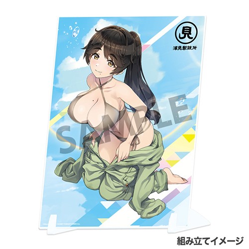 ドルフィンウェーブ ビジュアルアクリルプレート 山葉 由芽(水着) 山葉 由芽(水着)