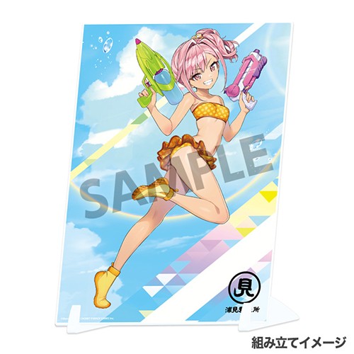 ドルフィンウェーブ ビジュアルアクリルプレート 浦見 かな(水着) 浦見 かな(水着)