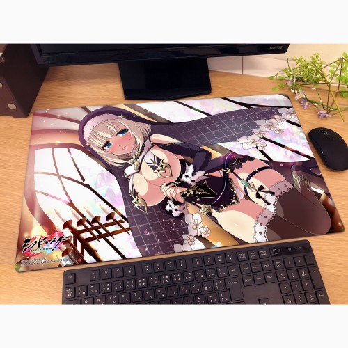シノビマスター 閃乱カグラ NEW LINK ラバーマット(詠/盛･伝説爆乳祭) ラバーマット(詠/盛･伝説爆乳祭)