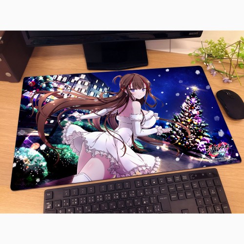 シノビマスター 閃乱カグラ NEW LINK ラバーマット(鴇/盛･伝説爆乳祭) ラバーマット(鴇/盛･伝説爆乳祭)