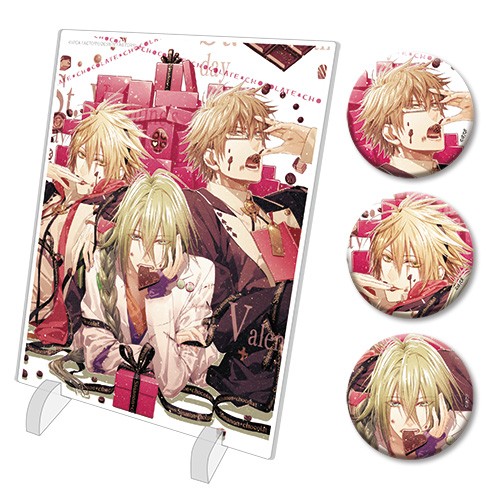 【オトメイト×ビーズログ】『AMNESIA World』アクリルパネル＆缶バッジ3種セット※2025年11月中旬出荷分