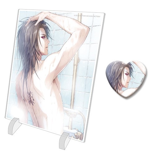 【オトメイト×ビーズログ】『ワンド オブ フォーチュン 2 ～時空に沈む黙示録～』アクリルパネル＆ハート缶バッジセット ※2025年11月中旬出荷分