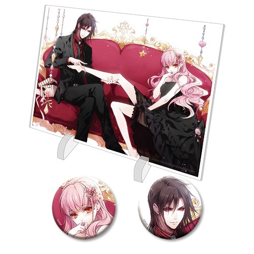 【オトメイト×ビーズログ】『ワンド オブ フォーチュン2 FD ～君に捧げるエピローグ～』アクリルパネル＆缶バッジ2種セット ※2025年11月中旬出荷分