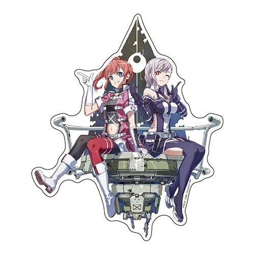ソードアート・オンライン ゲーム10周年記念 デカステッカー　クレハ・ツェリスカ デカステッカー クレハ・ツェリスカ