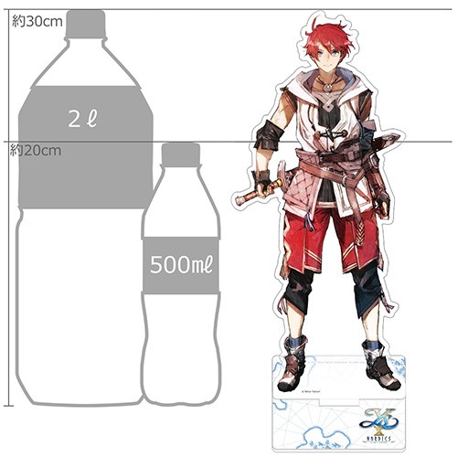 イースX -NORDICS- 特大アクリルスタンド（アドル・クリスティン） 特大アクリルスタンド（アドル・クリスティン）