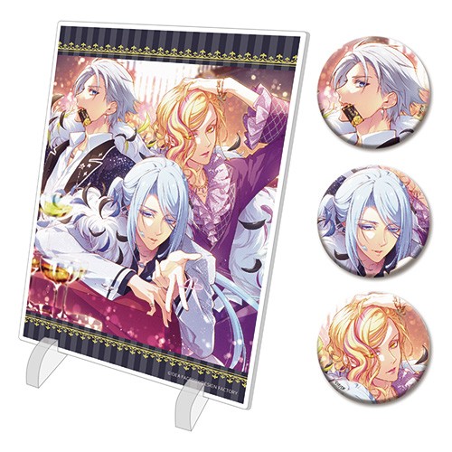 【オトメイト×ビーズログ】『ラディアンテイル ～ファンファーレ！～』アクリルパネル＆缶バッジ3種セットA ※2025年11月中旬出荷分 A