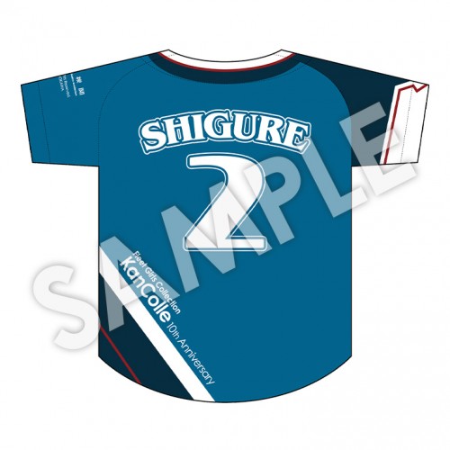 「艦これ」公式 限定野球ユニフォーム【2Sd】 チーム：第二水雷戦隊 【2Sd】 チーム：第二水雷戦隊