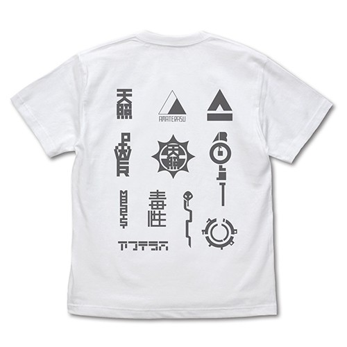 超探偵事件簿 レインコード アマテラス社 Tシャツ/WHITE-S /WHITE-S