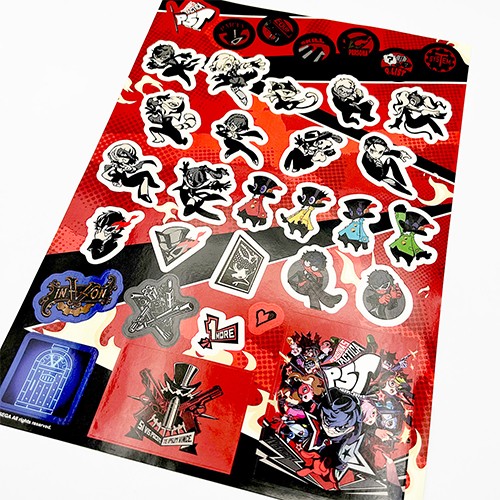 P5T UIステッカーシート※2025年11月中旬出荷分