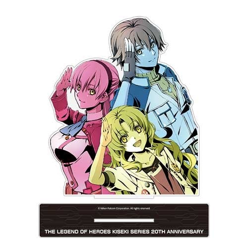 軌跡シリーズ20周年記念 絆のアクリルスタンドロイド＆エリィ＆キーア 絆のアクリルスタンド ロイド＆エリィ＆キーア