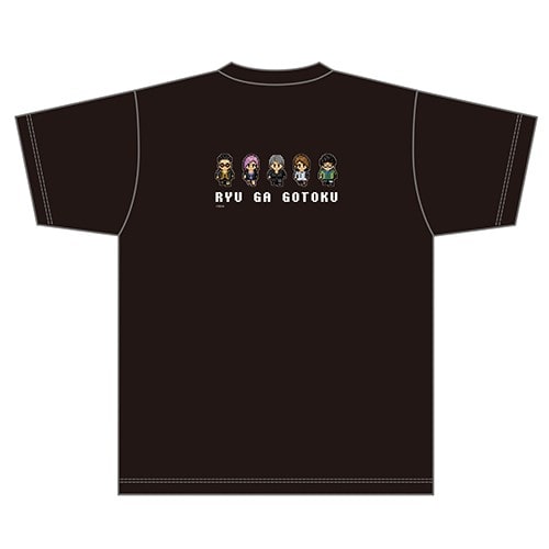 『龍が如く』Tシャツ 『8』8bitキャラクター 桐生ver.※2025年11月中旬出荷分 桐生ver. XLサイズ