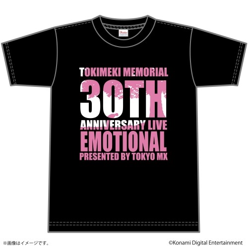 ときめきメモリアル 30th ANNIVERSARY LIVE エモーショナル　イベントTシャツMサイズ Mサイズ ※7月中旬出荷分