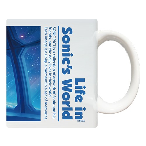 「ソニック・ザ・ヘッジホッグ」SONIC PICTマグカップ シャドウ※2025年11月中旬出荷分 SONIC PICTマグカップ シャドウ