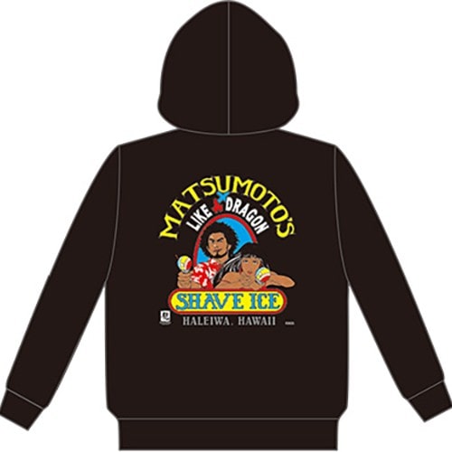 『龍が如く』パーカー 『8』マツモトシェイブアイスSサイズ Sサイズ