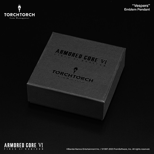 ARMORED CORE VI FIRES OF RUBICON × TORCH TORCH/ヴェスパー部隊エンブレムペンダント: V.IV ラスティ ※2025年11月中旬出荷分 V.IV ラスティ