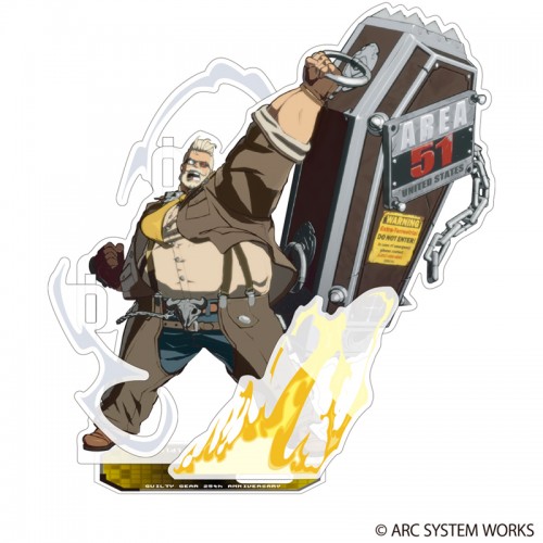 GUILTY GEAR -STRIVE- 必殺技アクリルスタンド ゴールドルイス＝ディキンソン ゴールドルイス＝ディキンソン