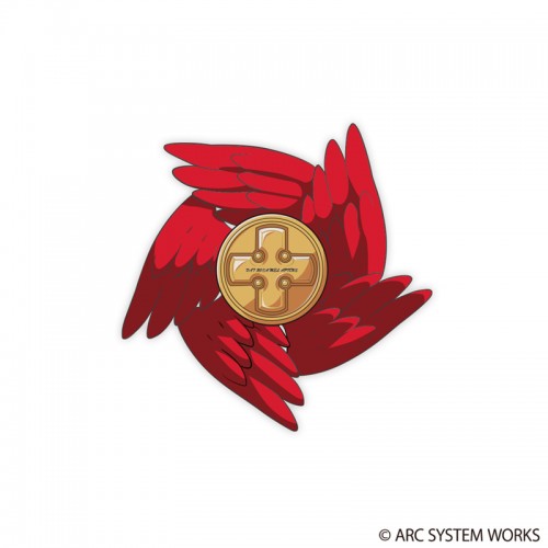 GUILTY GEAR -STRIVE- モチーフ刺繍Tシャツ 飛鳥＝R♯ 飛鳥＝R♯