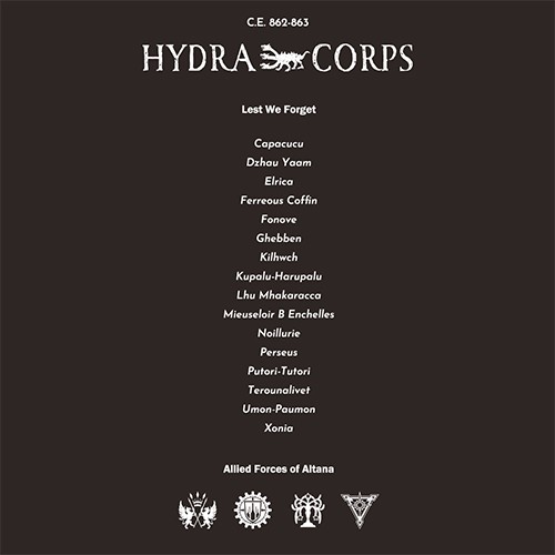 朗読劇　ファイナルファンタジーXI 夢幻のウタイビト Tシャツ ハイドラ戦隊 Lサイズ※2025年11月中旬出荷分 ハイドラ戦隊 Lサイズ