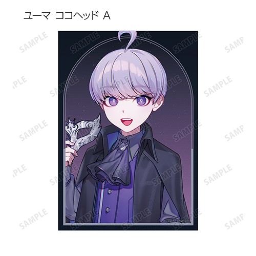 本田ロアロさんイラスト 仮面舞踏会ver. トレーディングブロマイド 単品【超探偵事件簿 レインコード】 ※2025年11月中旬出荷分 単品