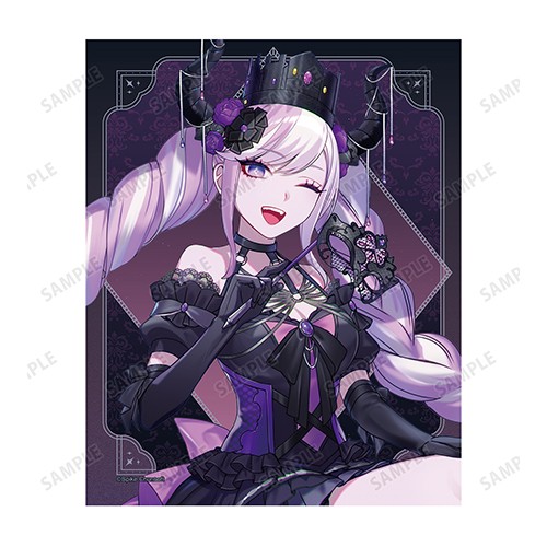 本田ロアロさんイラスト 死に神ちゃん 仮面舞踏会ver. キャンバスボード【超探偵事件簿 レインコード】 死に神ちゃん