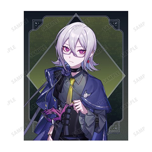 本田ロアロさんイラスト ハララ　ナイトメア 仮面舞踏会ver. キャンバスボード【超探偵事件簿 レインコード】 ハララ　ナイトメア