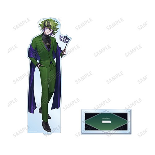 本田ロアロさんイラスト ヴィヴィア　トワイライト 仮面舞踏会ver. 特大アクリルスタンド【超探偵事件簿 レインコード】 ヴィヴィア　トワイライト