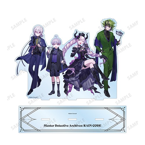 本田ロアロさんイラスト 集合 仮面舞踏会ver. BIGアクリルスタンド【超探偵事件簿 レインコード】