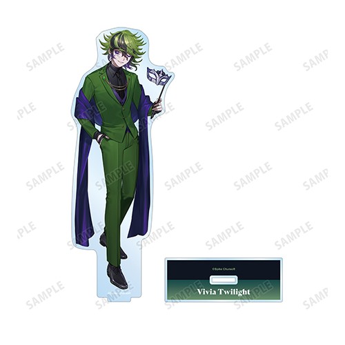 本田ロアロさんイラスト ヴィヴィア　トワイライト 仮面舞踏会ver. BIGアクリルスタンド【超探偵事件簿 レインコード】 ヴィヴィア　トワイライト