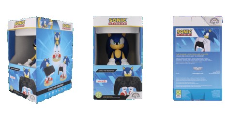【Sonic】モダン・"ソニック" ケーブルガイズ コントローラ＆スマホスタンド※2025年11月中旬出荷分 モダン・ソニック