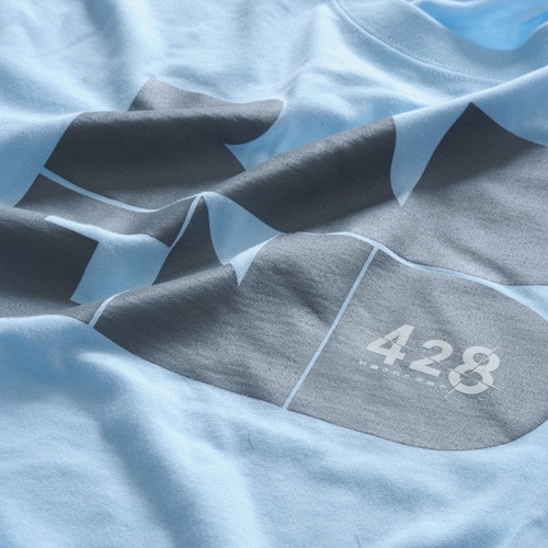 BADEND Tシャツスカイブルー×クールグレイ Lサイズ スカイブルー×クールグレイ Lサイズ