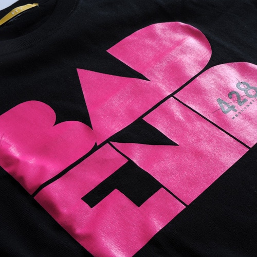 BADEND Tシャツブラック×ピンク Lサイズ ブラック×ピンク Lサイズ