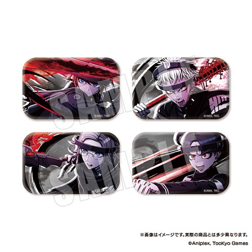 HUNDRED LINE -最終防衛学園- 必殺我駆力 スクエアカンバッジコレクション Vol.1【単品】 ※2025年11月中旬出荷分 必殺我駆力スクエアカンバッジコレクションVol.1【単品】