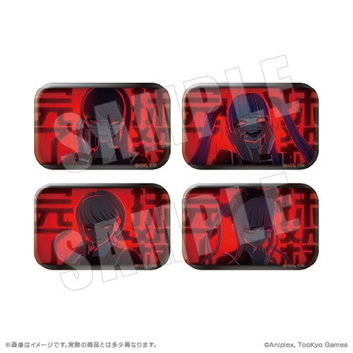 HUNDRED LINE -最終防衛学園- トドメ スクエアカンバッジコレクションVol.2【BOX】※2025年11月中旬以降出荷分 Vol.2【BOX】