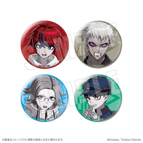 HUNDRED LINE -最終防衛学園- 缶バッジコレクション Vol.1【単品】※2025年11月中旬以降出荷分 Vol.1【単品】