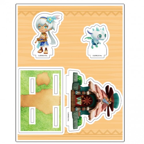 『ファンタジーライフi グルグルの竜と時をぬすむ少女』 オリジナルアクリルジオラマアンおばちゃんの家 (グルム＆レム) アンおばちゃんの家 (グルム＆レム)