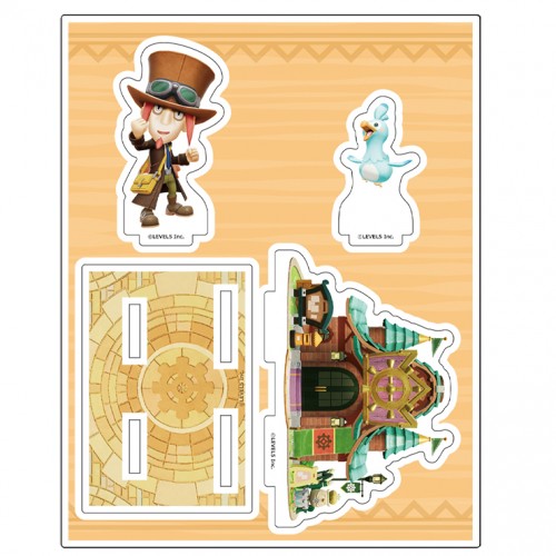 『ファンタジーライフi グルグルの竜と時をぬすむ少女』 オリジナルアクリルジオラマギルドハウス (エドワード＆トリップ) ギルドハウス (エドワード＆トリップ)