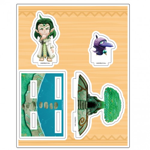 『ファンタジーライフi グルグルの竜と時をぬすむ少女』 オリジナルアクリルジオラマ迷宮樹のウロ (エシェン＆カラス) 迷宮樹のウロ (エシェン＆カラス)