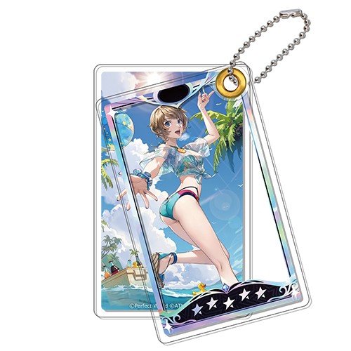 ペルソナ5: The Phantom X アクリルスライドキーホルダー 素羽・トロピカル 素羽・トロピカル