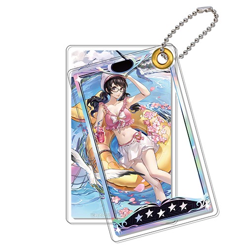 ペルソナ5: The Phantom X アクリルスライドキーホルダー 朋子・ピーチサマー 朋子・ピーチサマー