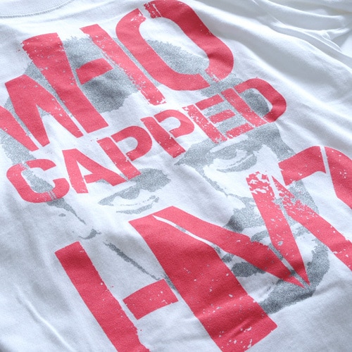 “奴を弾いたのは誰だ?”TシャツMサイズ Mサイズ