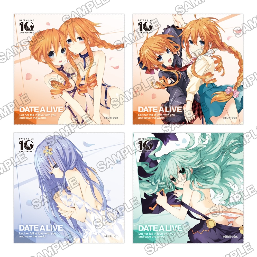 DATE A LIVE 10th ANNIVERSARY FAIR 精霊デレさせメモリアルマルチクロス