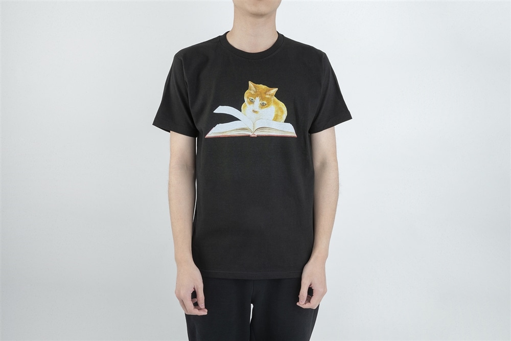 メンタリストDaiGo　猫Tシャツ　黒　ぬこさま　L