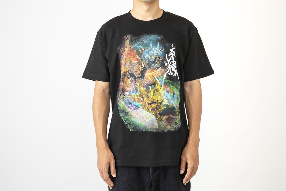 牙狼<GARO> 黄金騎士ガロ フルカラーTシャツ（L）