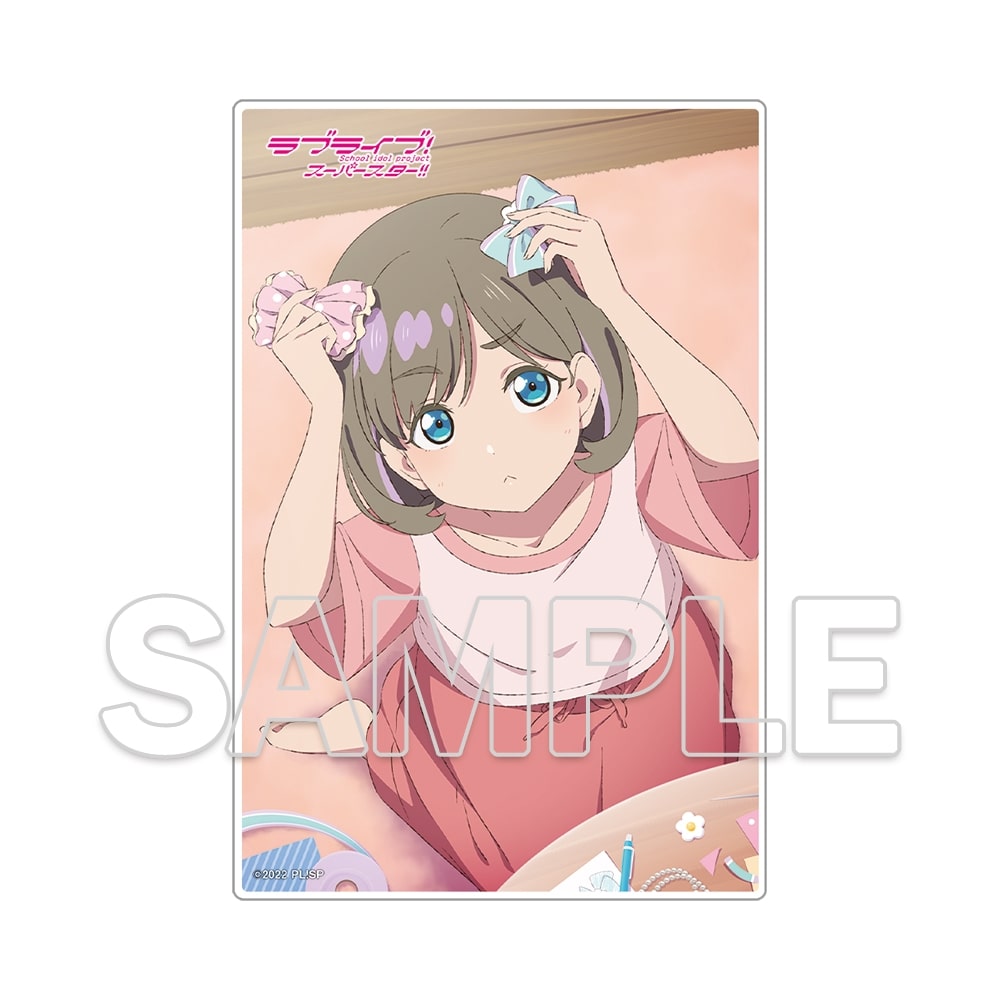 LoveLive! Days 2023年3月号 『ラブライブ！スーパースター!!』ミニアクリルプレート Liella! 可可[3]