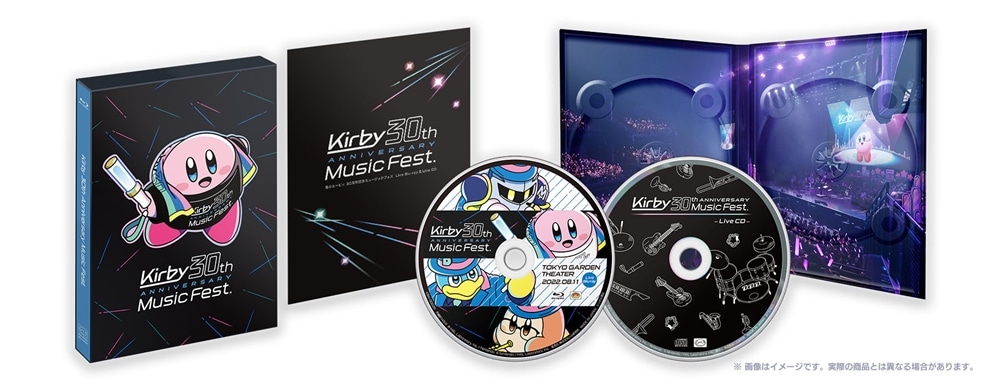 星のカービィ 30周年記念ミュージックフェス Live Blu-ray & Live CD