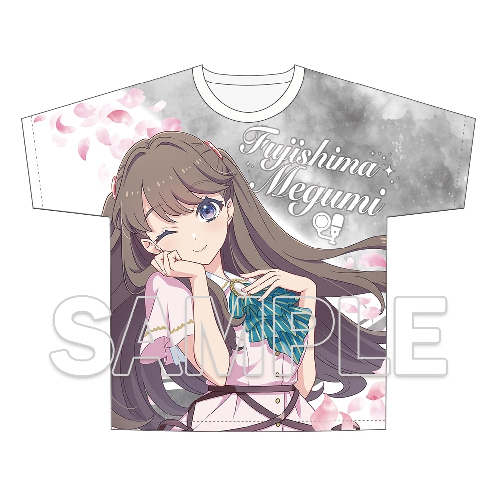 【再販】『蓮ノ空女学院スクールアイドルクラブ』フルグラフィックTシャツ 藤島 慈 Dream Believers Ver.