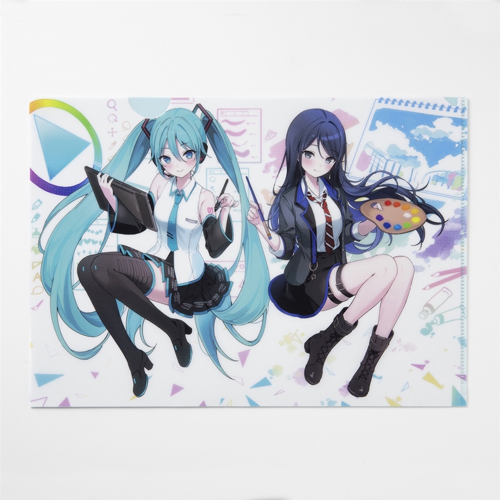 プロジェクトセカイ カラフルステージ！ feat. 初音ミク クリエイターファンブック pixiv COLLECTION クリアファイルセット