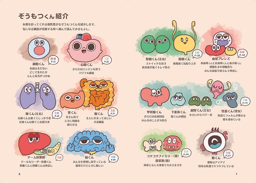 【サイン本】ゆるっとポップな解剖生理学 からだずかん